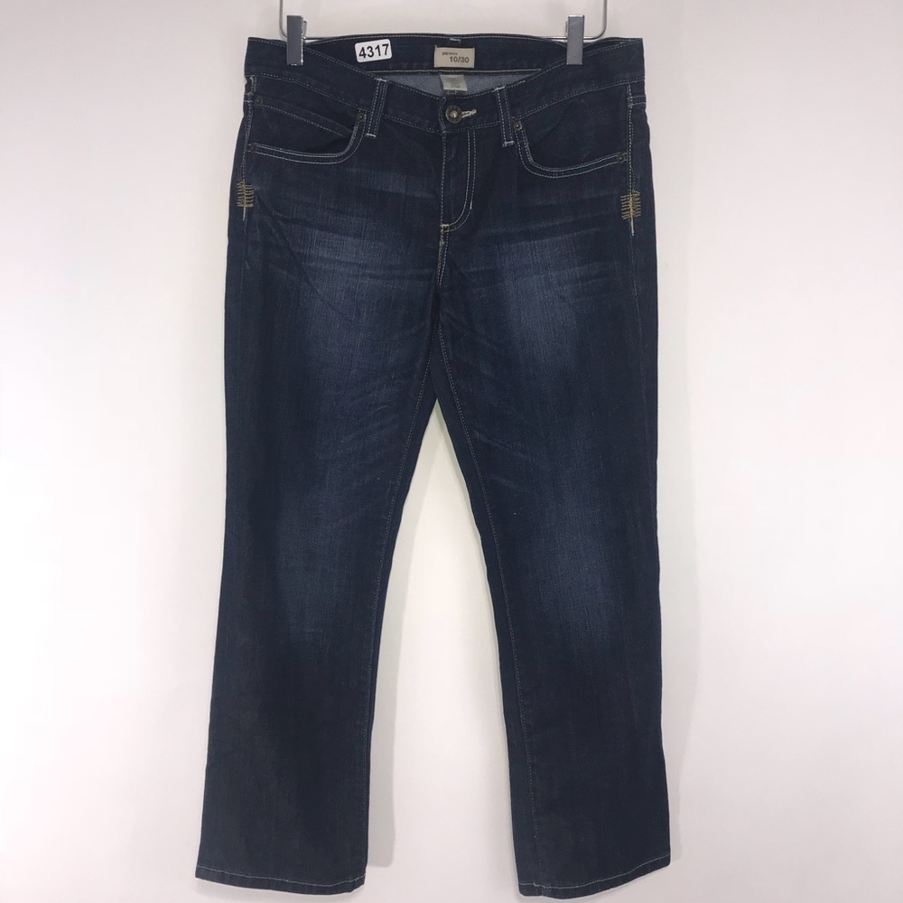 GAP Jeans Dark Wash Straight Leg Jeans 10 30